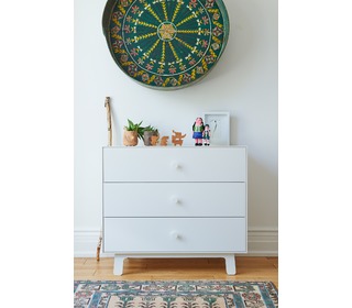 Merlin 3 Drawer Dresser White - Oeuf NYC